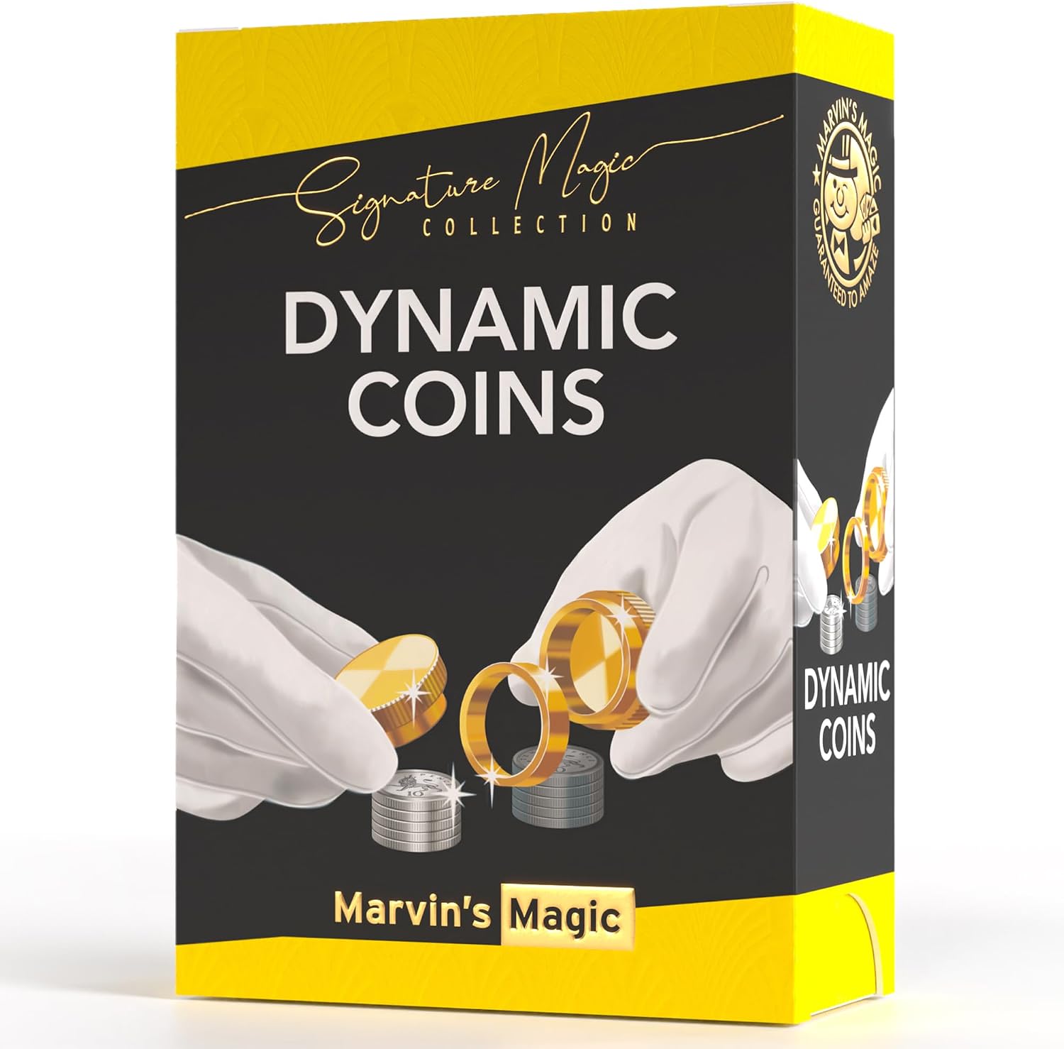 Marvin's Magic Dynamic Coins Magic Trick Set - Coin Illusion Age 14+ | Dynamic Coins Magic Trick, Classic Coin Illusion, Includes Props And Instructions, For Ages 14+